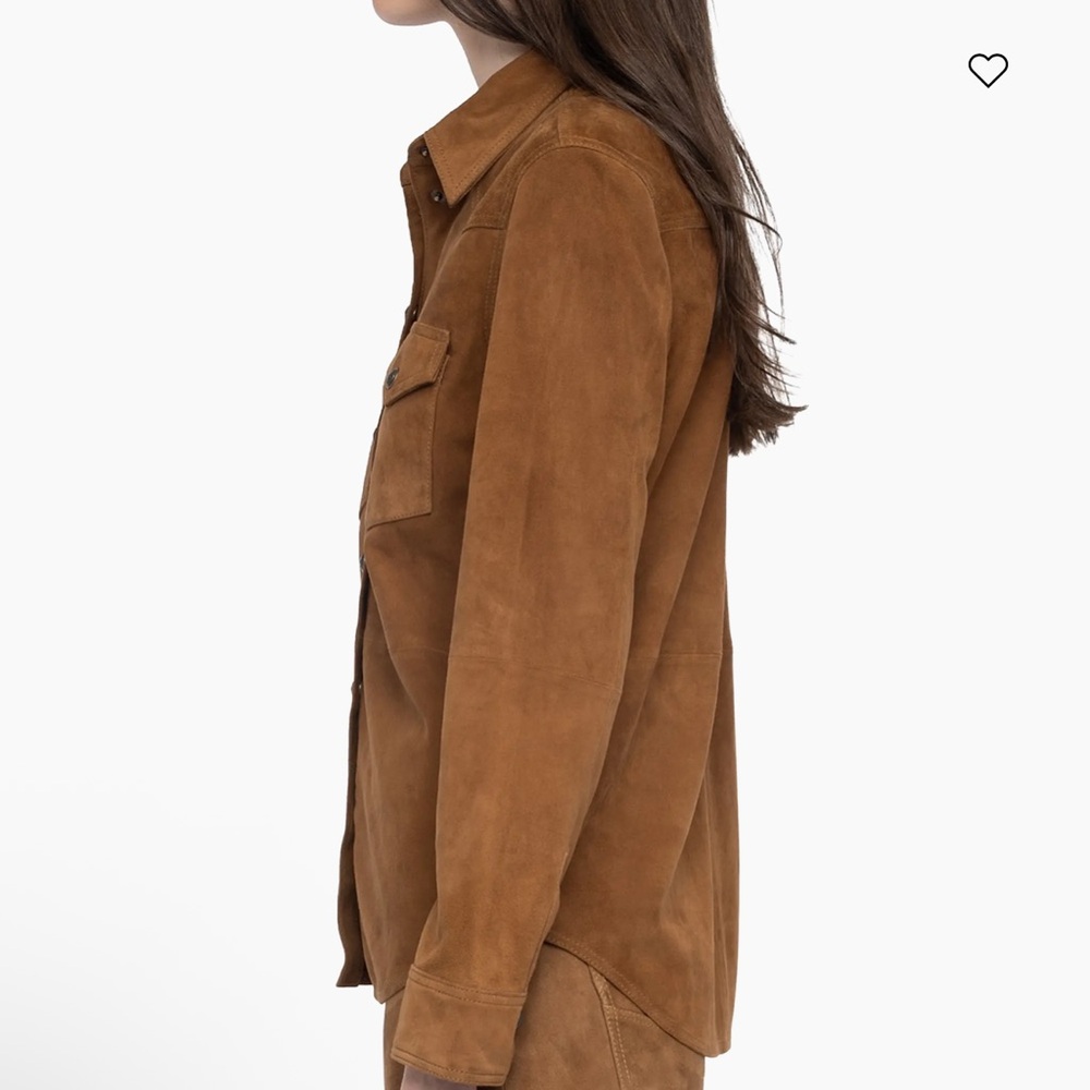 NWT Zadig & Voltaire Thelma Suede Leather Jacket - Picture 3 of 9